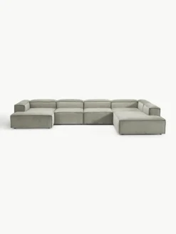 Modulaire U-bank Lennon van corduroy