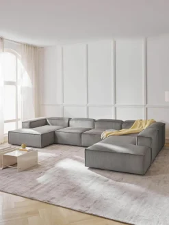 Modulaire U-bank Lennon van corduroy