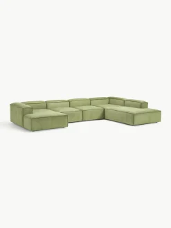Modulaire U-bank Lennon van corduroy