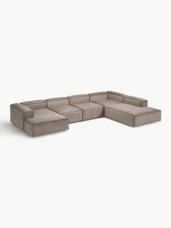 Modulaire U-bank Lennon van corduroy