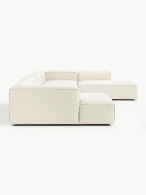 Modulaire U-bank Lennon van linnenmix