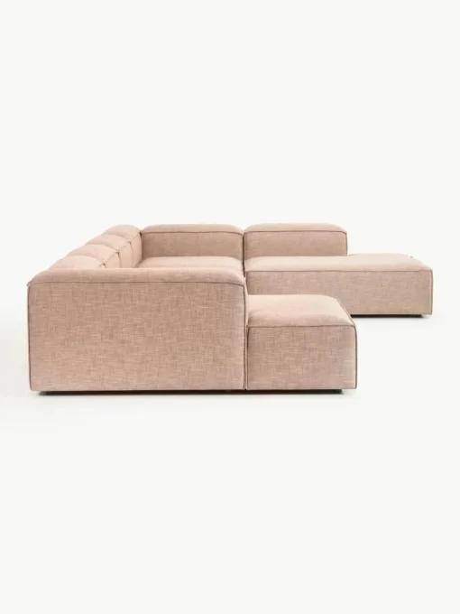 Modulaire U-bank Lennon van linnenmix
