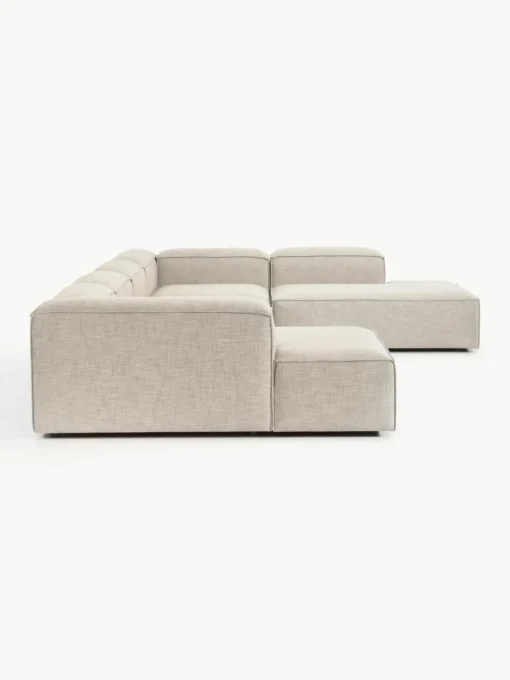 Modulaire U-bank Lennon van linnenmix