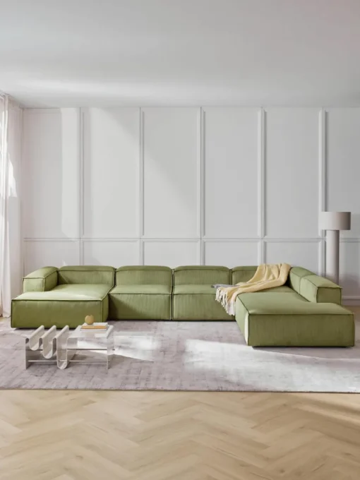 Modulaire U-bank Lennon van corduroy