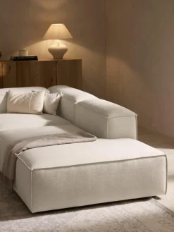 Modulaire U-bank Lennon van linnenmix