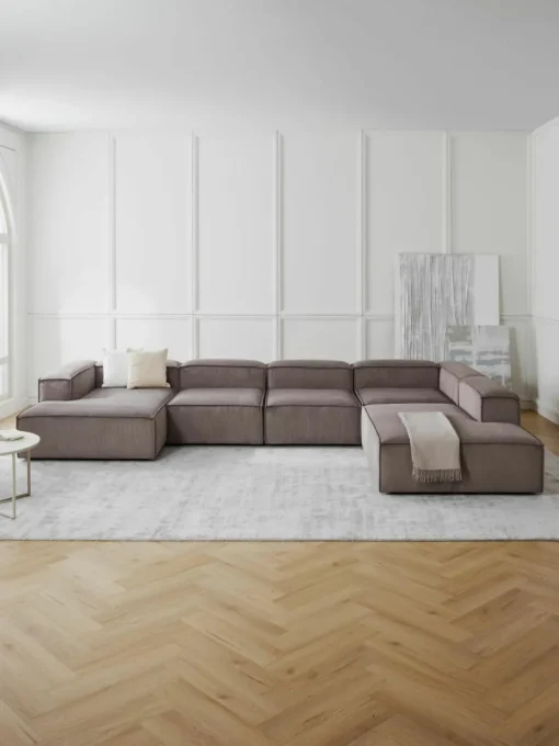 Modulaire U-bank Lennon van corduroy