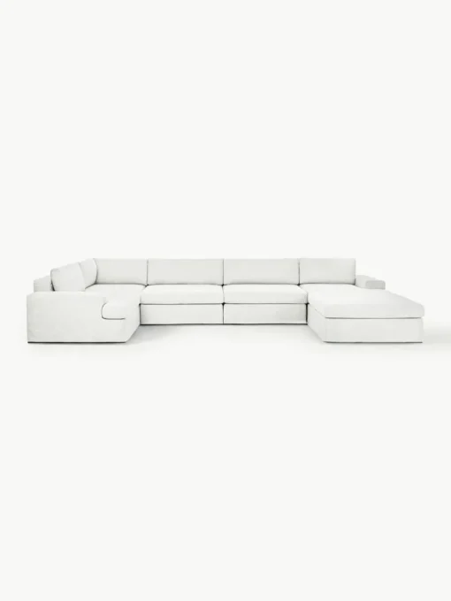 Modulaire U-bank Russell met afneembaar hoezen