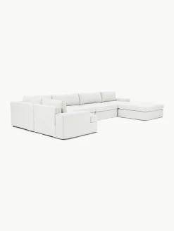 Modulaire U-bank Russell met afneembaar hoezen