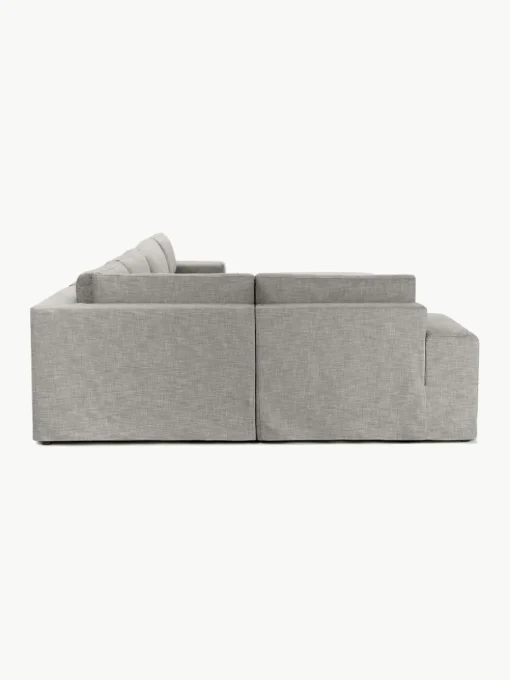 Modulaire U-bank Russell met afneembaar hoezen