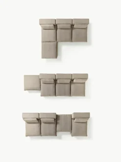 Modulaire XL bank Felix met poef