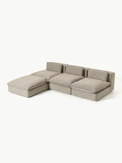 Modulaire XL bank Felix met poef