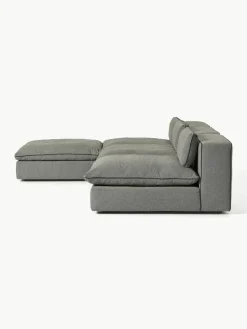 Modulaire XL bank Felix met poef
