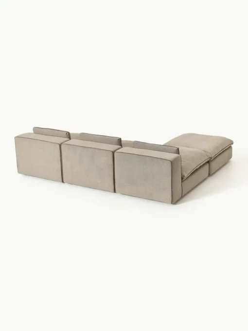 Modulaire XL bank Felix met poef