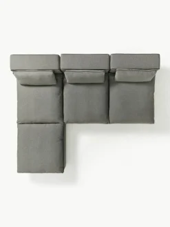 Modulaire XL bank Felix met poef