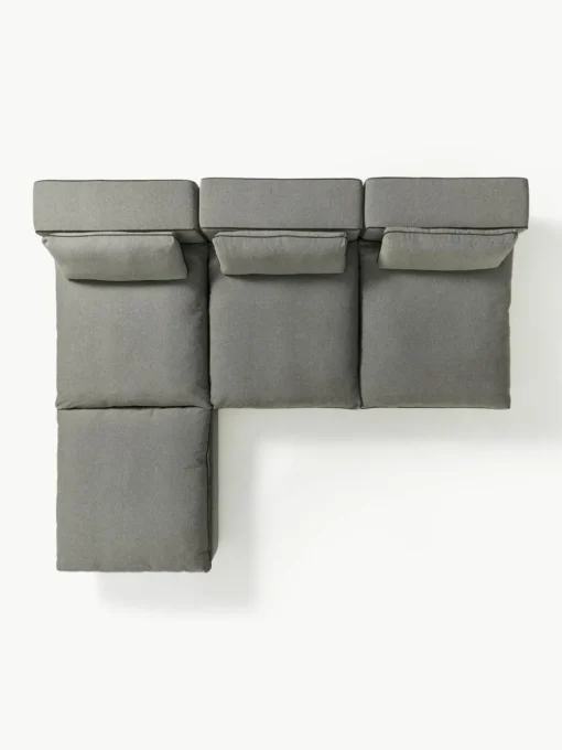 Modulaire XL bank Felix met poef