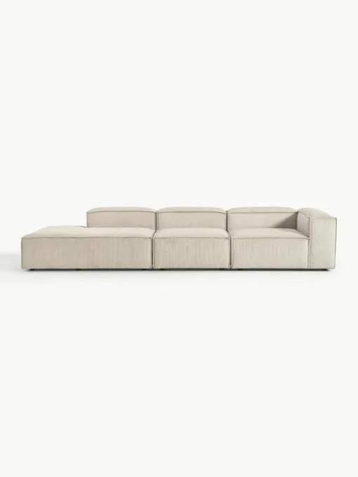 Modulaire XL chaise longue Lennon van corduroy