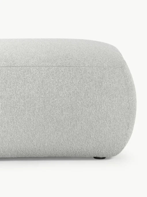 Modulaire XL chaise longue Sofia van bouclé stof