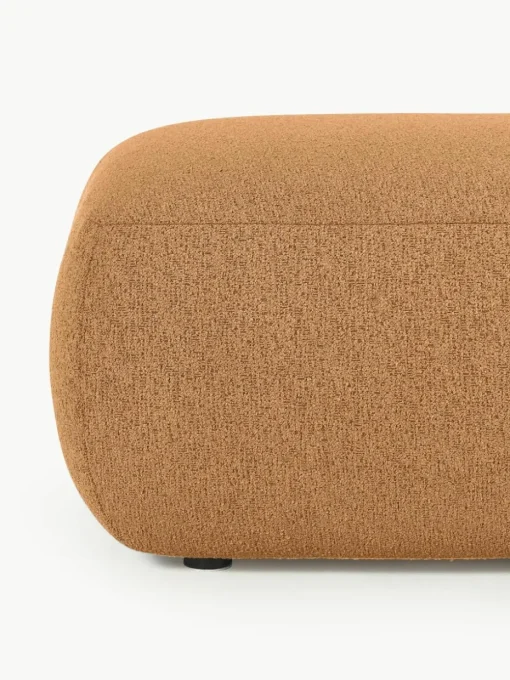 Modulaire XL chaise longue Sofia van bouclé stof