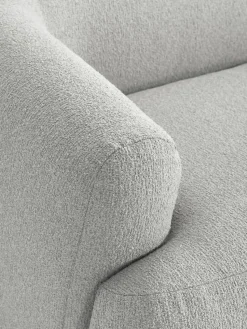 Modulaire XL chaise longue Sofia van bouclé stof