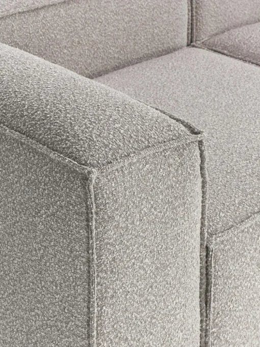 Modulaire XL chaise longue Lennon van bouclé
