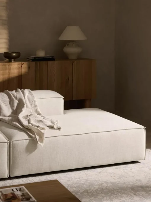 Modulaire XL chaise longue Lennon van linnenmix