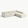 Modulaire XL hoekbank Lennon van corduroy