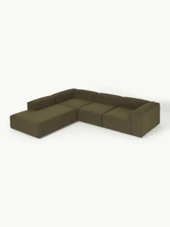Modulaire XL hoekbank Lennon uit bouclé