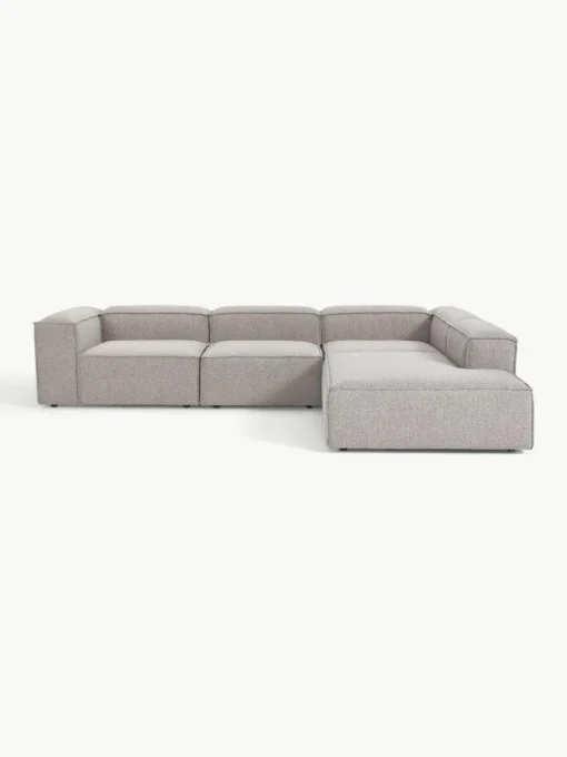 Modulaire XL hoekbank Lennon uit bouclé