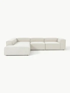 Modulaire XL hoekbank Lennon uit bouclé