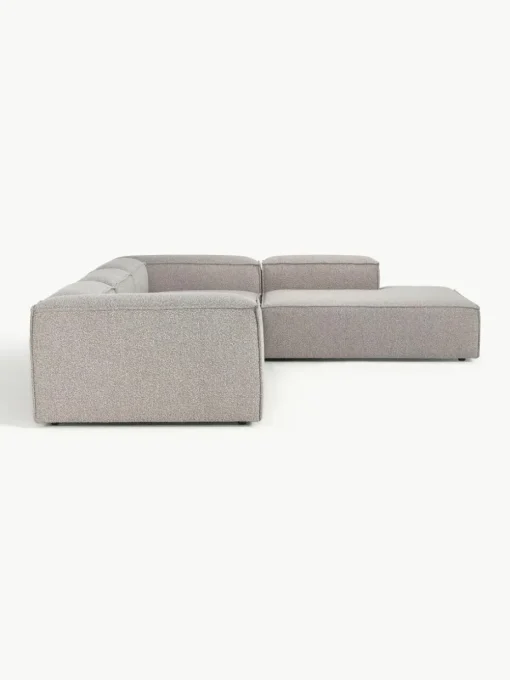 Modulaire XL hoekbank Lennon uit bouclé