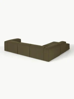 Modulaire XL hoekbank Lennon uit bouclé