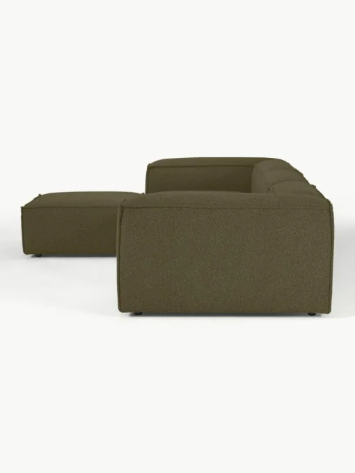 Modulaire XL hoekbank Lennon uit bouclé