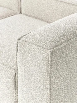 Modulaire XL hoekbank Lennon uit bouclé