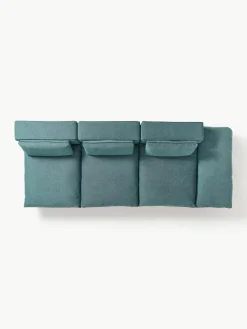 Modulaire XL-bank Felix (3-zits) met poef