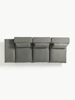 Modulaire XL-bank Felix (3-zits) met poef