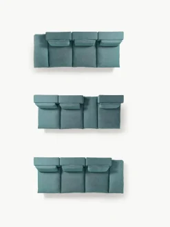 Modulaire XL-bank Felix (3-zits) met poef