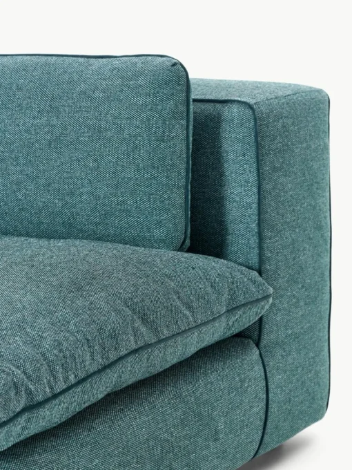 Modulaire XL-bank Felix (3-zits) met poef