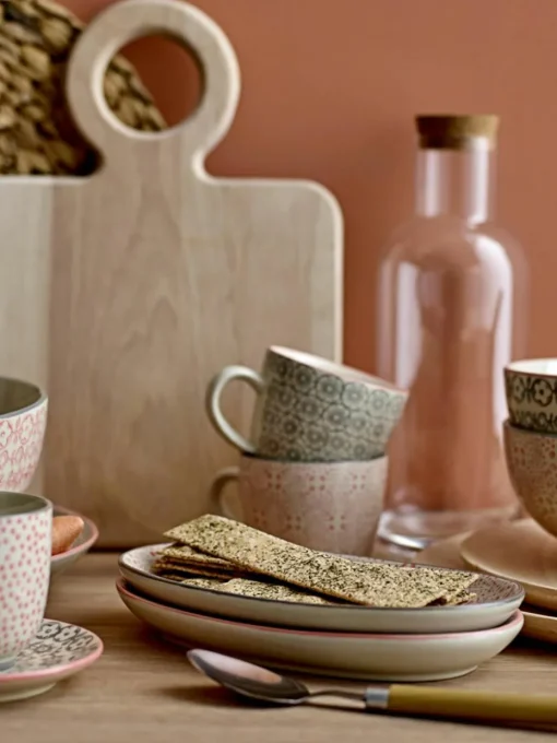 Mokken Cécile met klein patroon, set van 3