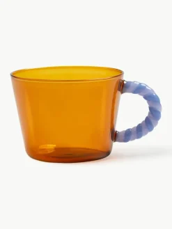 Mokken Duet uit borosilicaatglas, 2 stuks