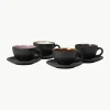 Mokken Etsy met onderzetter, set van 4