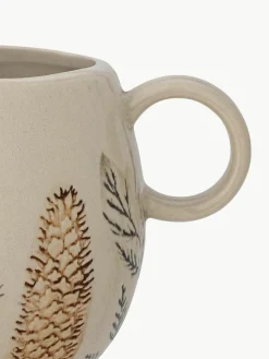 Mokken Hollie met grasmotief, 2 stuks