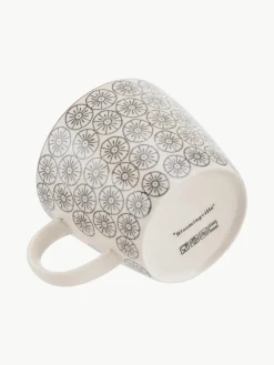 Mokken Karine met klein patroon, set van 4