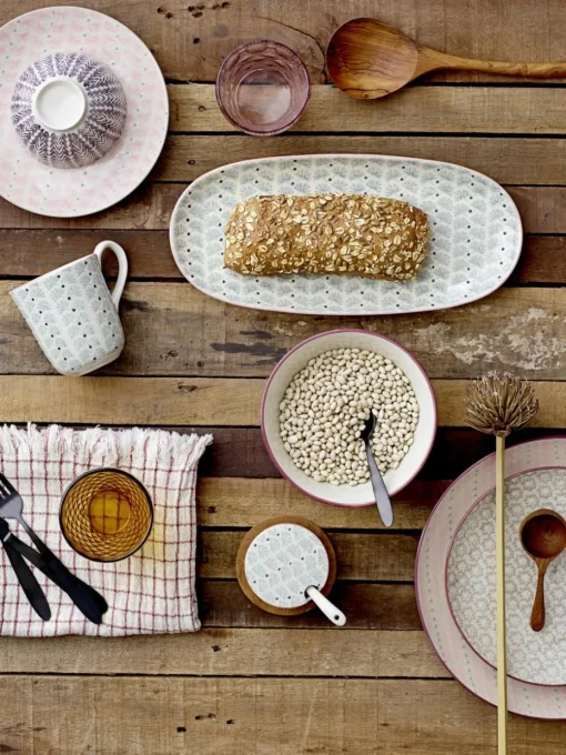 Mokken Maya met klein patroon, set van 3