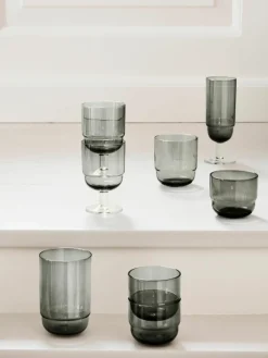 Mondgeblazen champagneglazen Nordic Bistro, 4 stuks