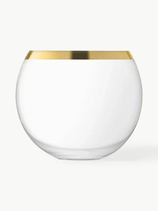 Mondgeblazen cocktailglazen Luca, 2 stuks