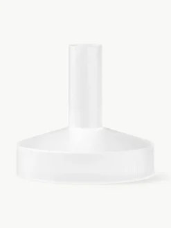 Mondgeblazen decanter Ripple met groefreliëf, 1.1 L
