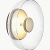 Mondgeblazen dimbare LED wandlamp Blossi