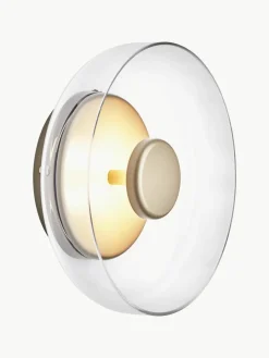 Mondgeblazen dimbare LED wandlamp Blossi