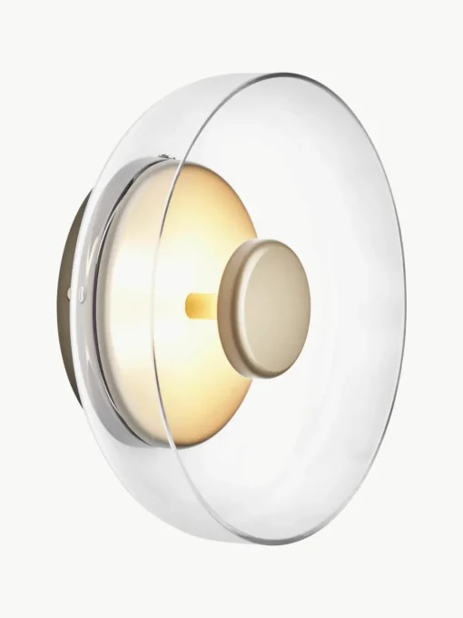 Mondgeblazen dimbare LED wandlamp Blossi