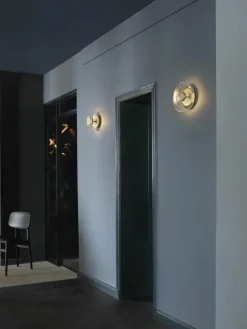 Mondgeblazen dimbare LED wandlamp Blossi